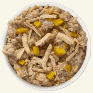 Can I mix chicken and rice with canned food?