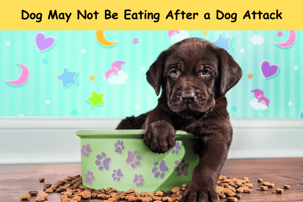 Why Your Dog May Not Be Eating After a Dog Attack